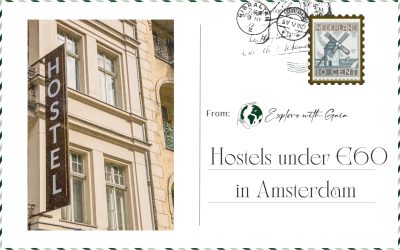 Top Budget-Friendly Hostels in Amsterdam under €60 a Day