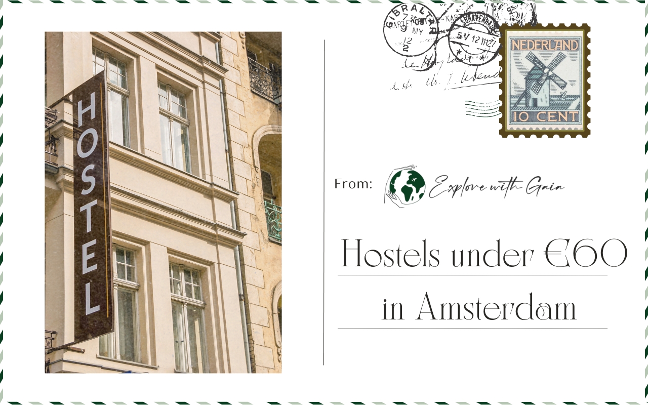 amsterdam hostels under 60 euros