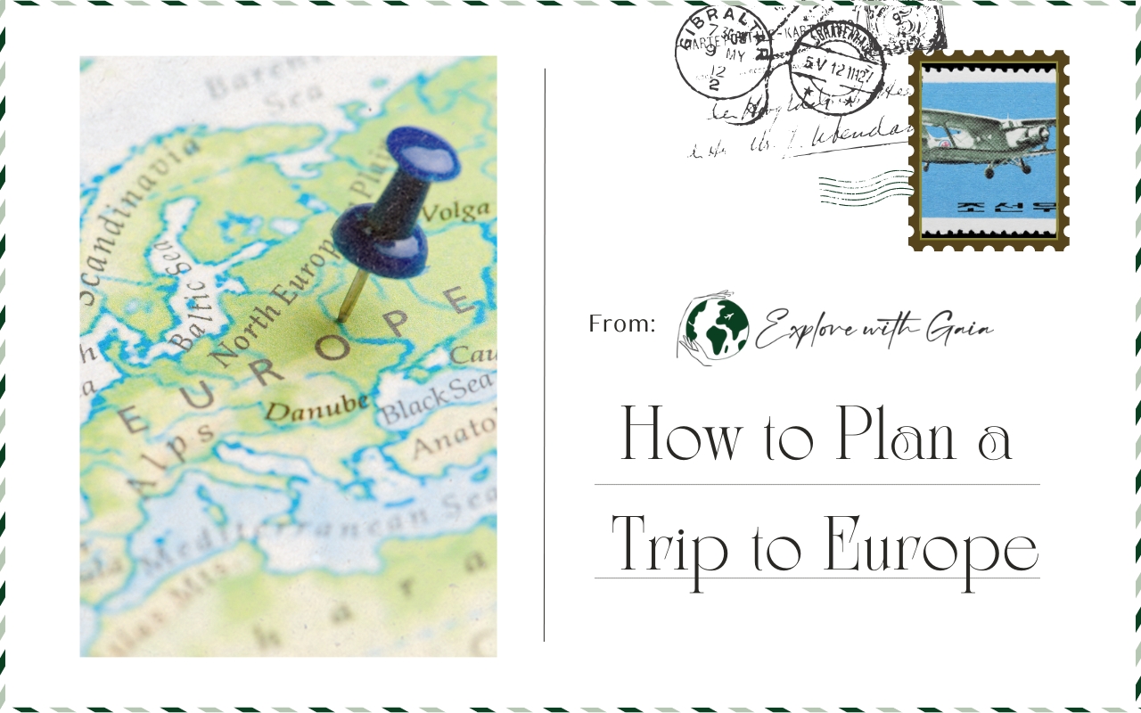 how to plan a trip to europe