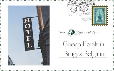 Cheap Hotels in Bruges City Center: €50 – €150 (per night)
