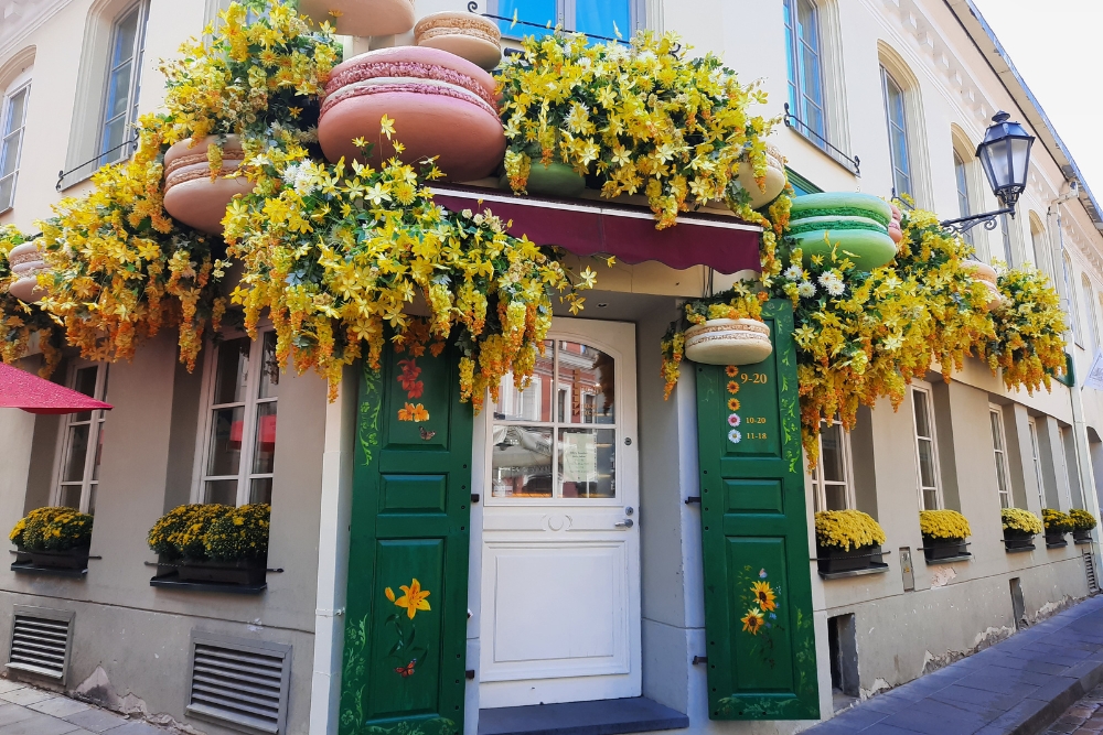 Cute cafe in Stiklių g. Vilnius
