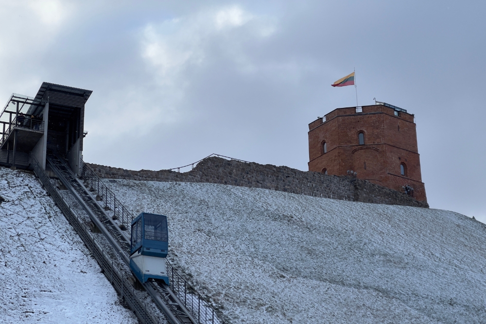 Gediminas’ Hill and Castle Remains