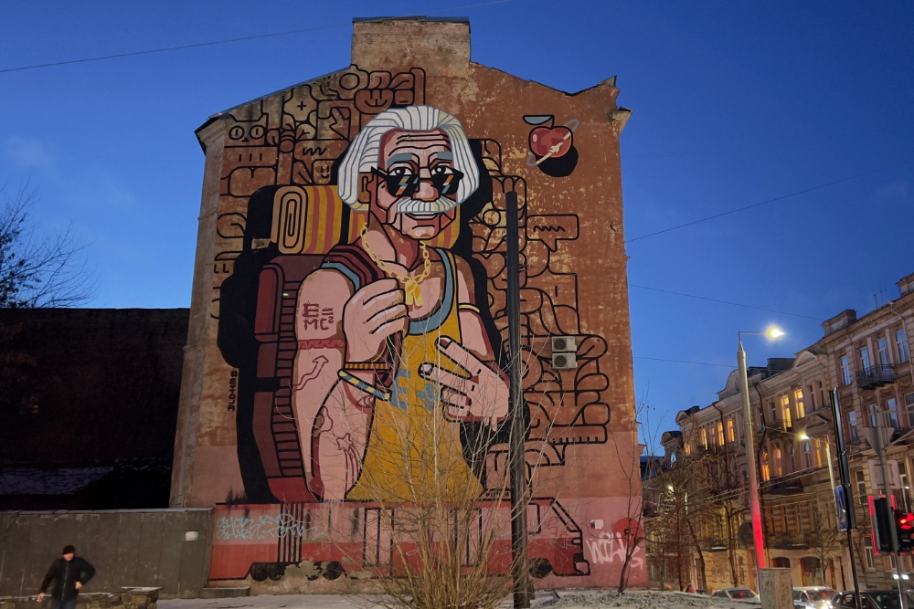 Graffiti near Stotis