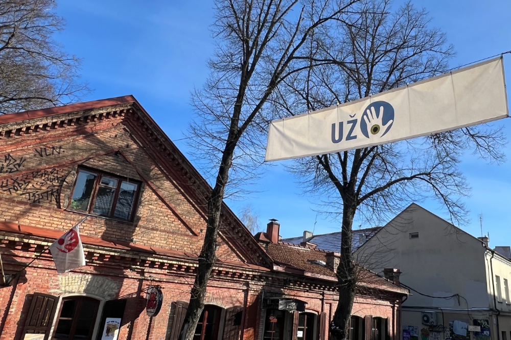 Užupis entrance