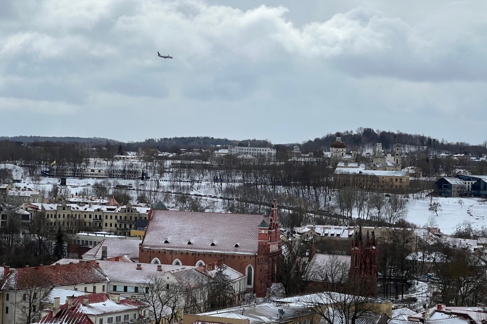 View from Gediminas Castle Tower
