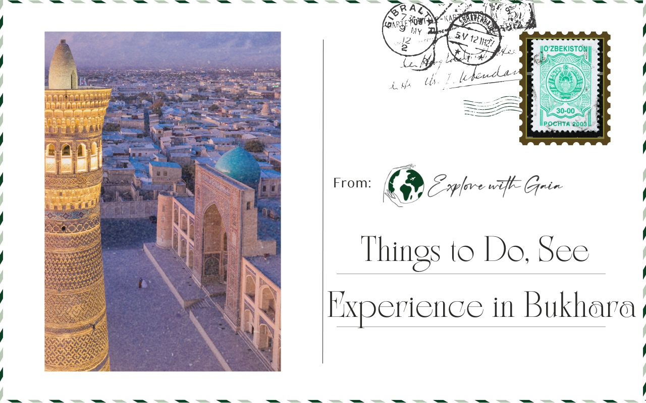 Things to Do, See, and Experience in Bukhara