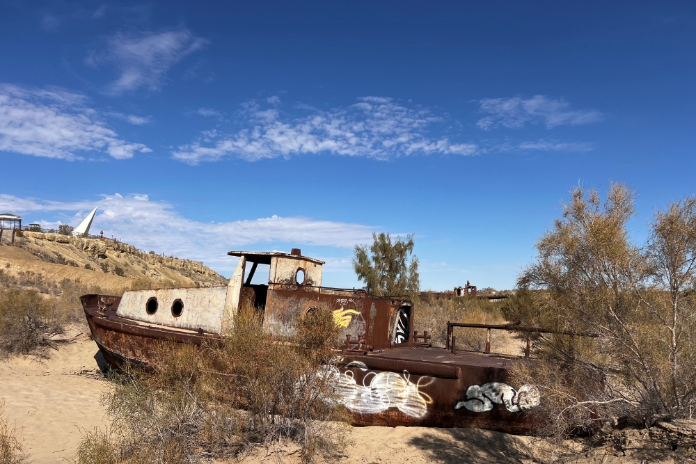 Moynaq Ship Cemetery and the Aral Sea Museum