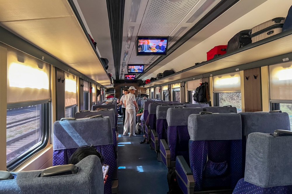 Samarkand Bukhara Train - Sharq (Express Train) Samarkand Bukhara Train - Sharq (Express Train)