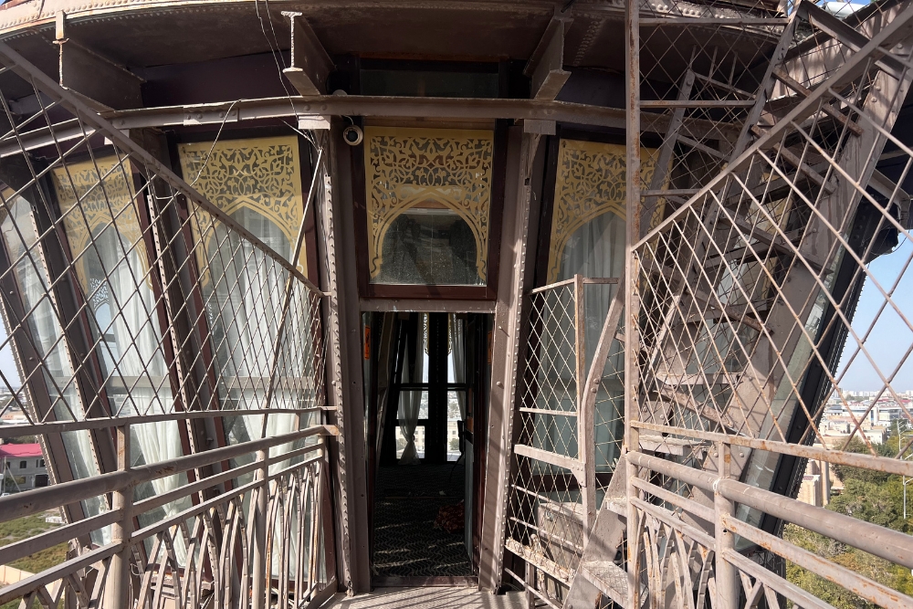 Top floor Bukhara Tower