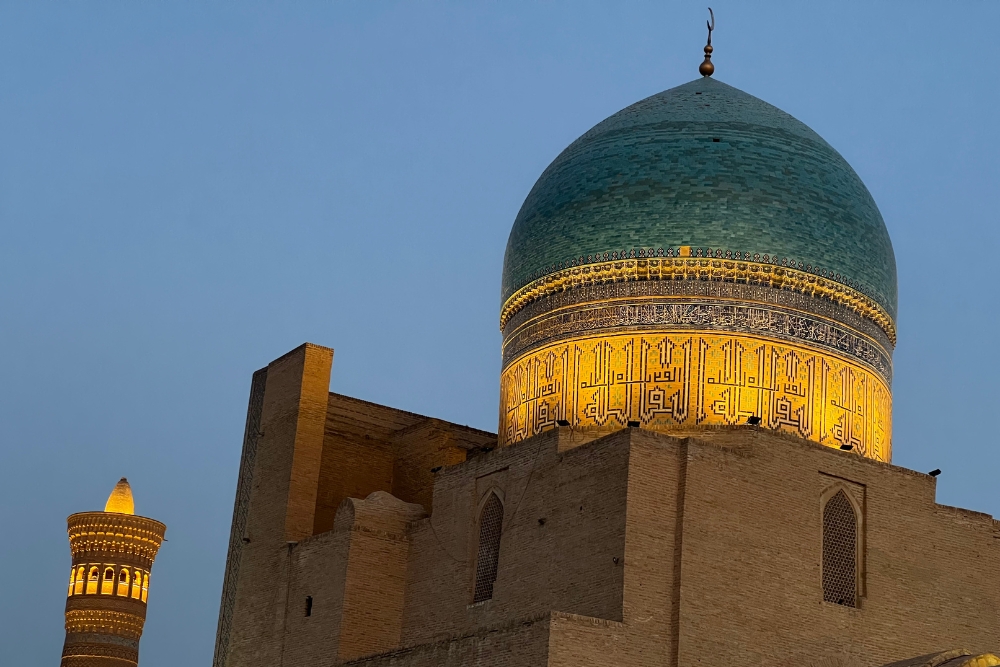 Kalan Mosque and minaret
