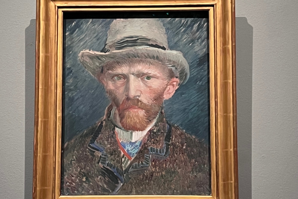 Van Gogh Self Portrait, Rijksmuseum, Amsterdam Van Gogh Self Portrait, Rijksmuseum, Amsterdam