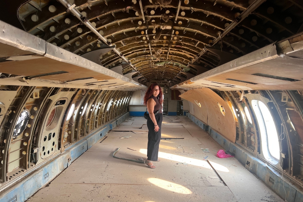 Inside Abandoned Soviet Plane Near Nukus