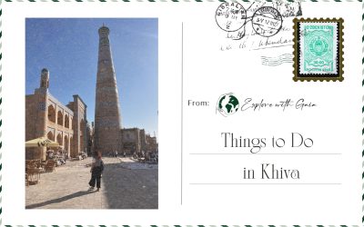 Things to Do, See, and Experience in Khiva, Uzbekistan