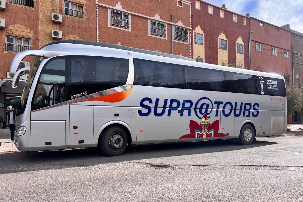 Supratours bus Morocco