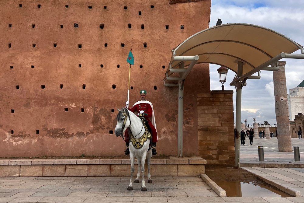 The Royal Guard on Horseback Rabat The Royal Guard on Horseback Rabat