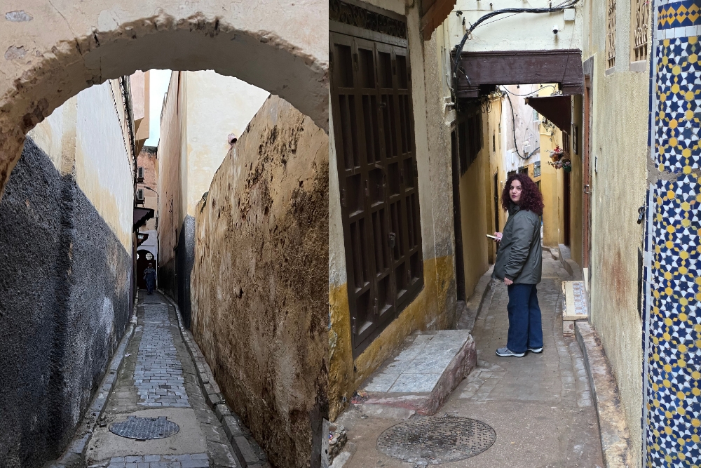 Narrow Streets in Fes Narrow Streets in Fes