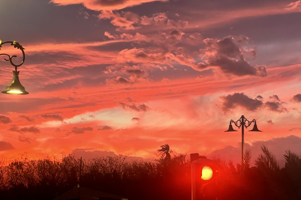 Sunrise over Marrakech Sunrise over Marrakech