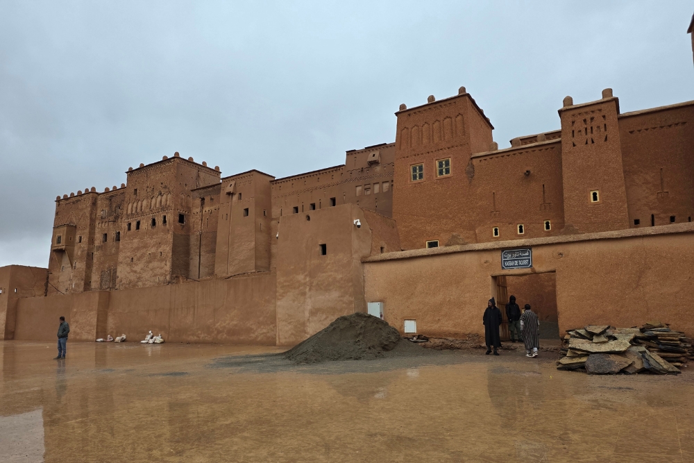 Taourirt Kasbah, Ouarzazate city, Morocco Taourirt Kasbah Ouarzazate city Morocco