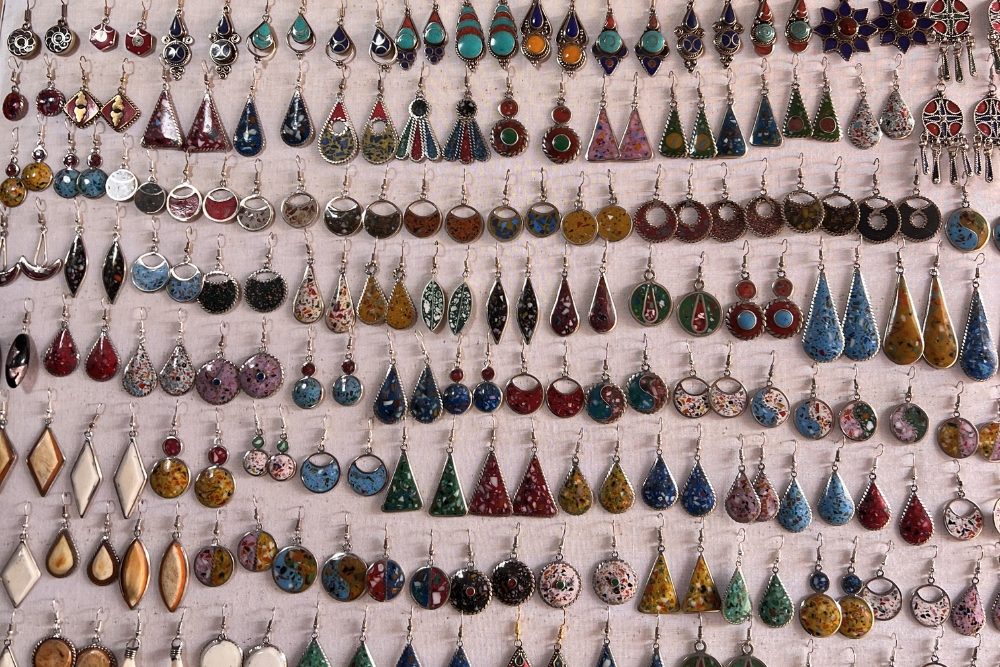 handmade jewelry Aït Ben Haddou Morocco