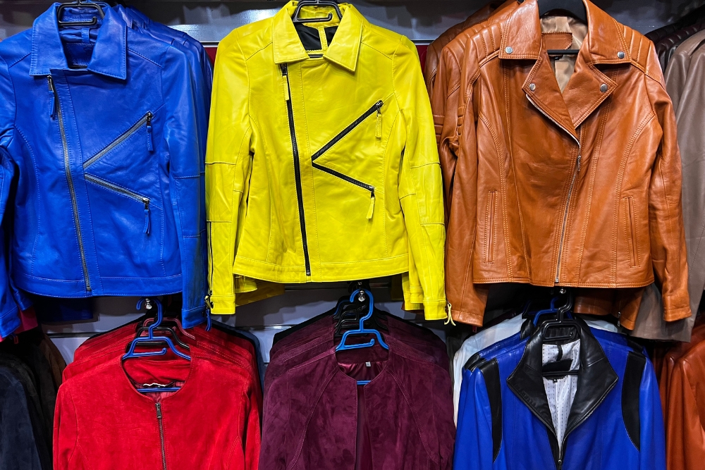 leather jacket Chouara Tannery Fes leather jacket Chouara Tannery Fes