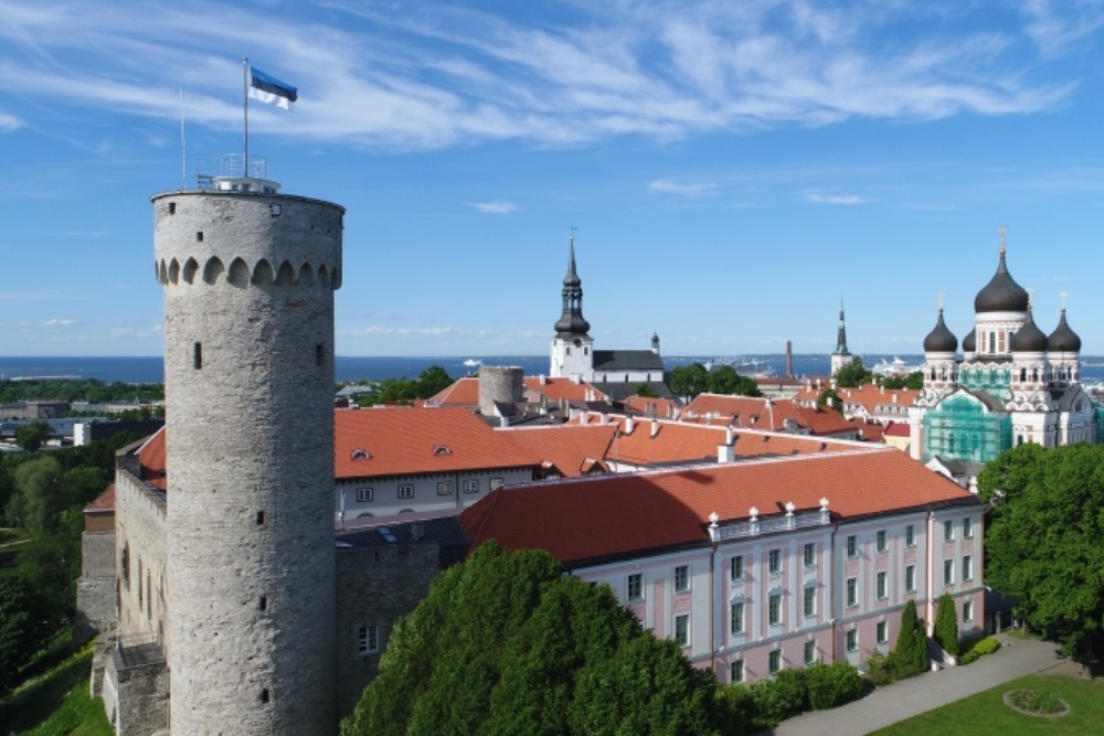 Riigikogu Toompea Castle and Tall Hermann