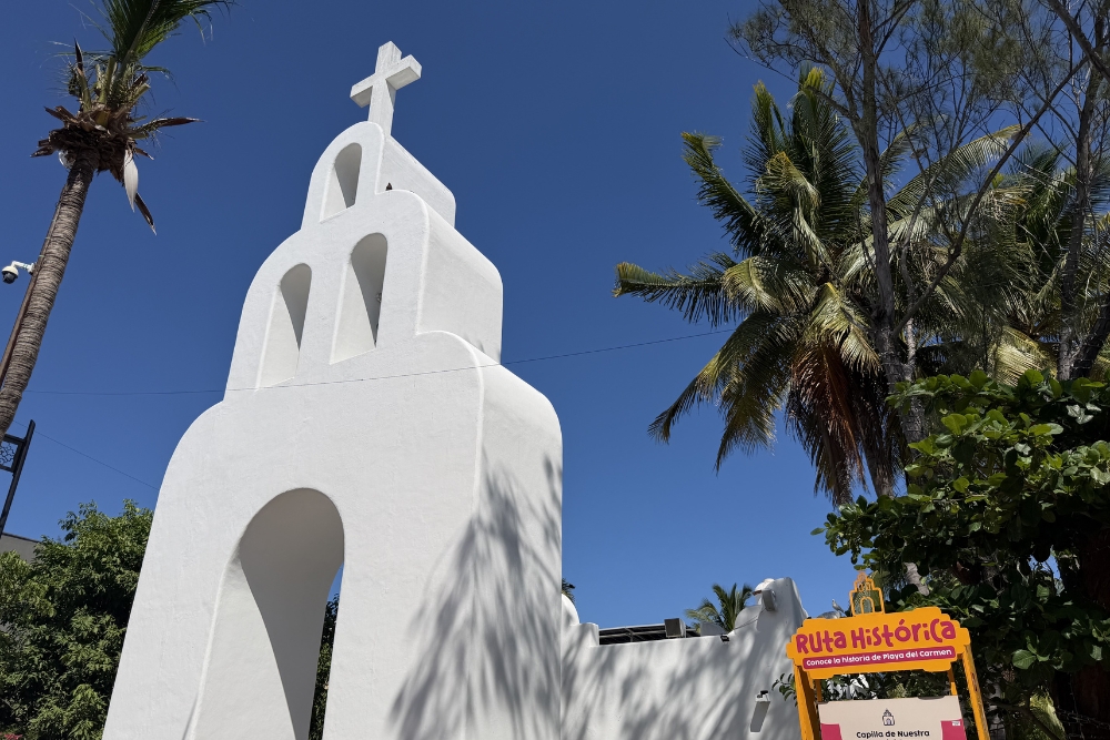 Capilla de Nuestra Señora del Carmen church Playa del Carmen