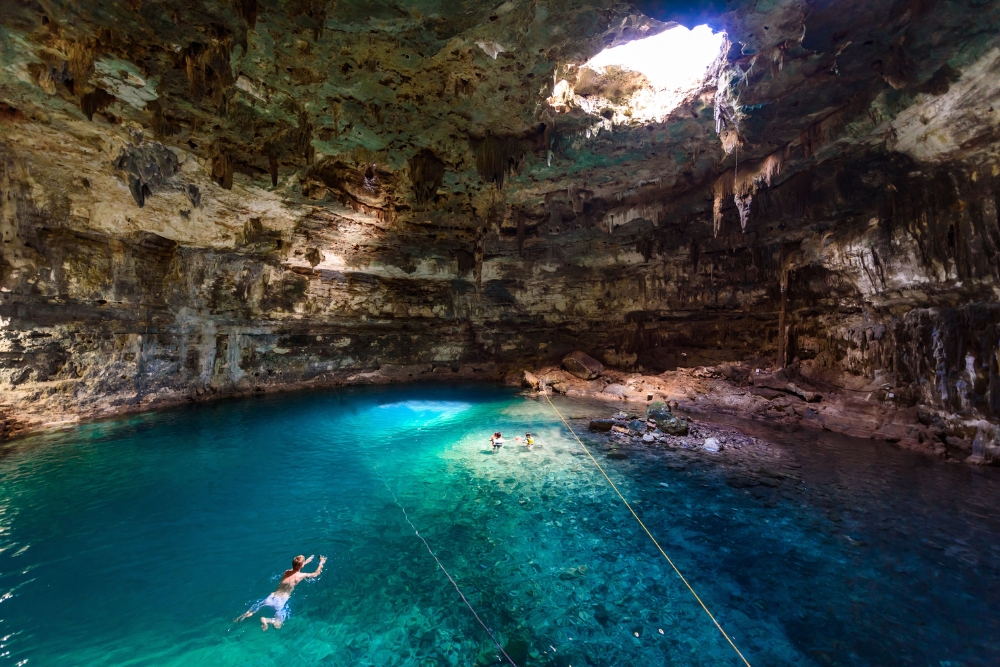 Cenote Samula Valladolid Mexico