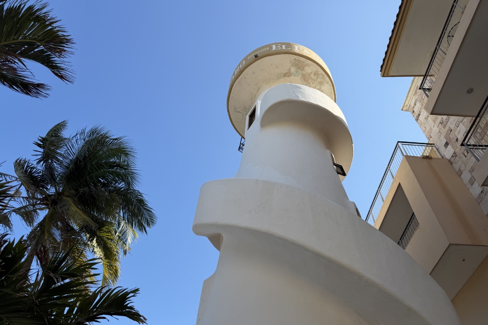 Lighthouse in Playa del Carmen