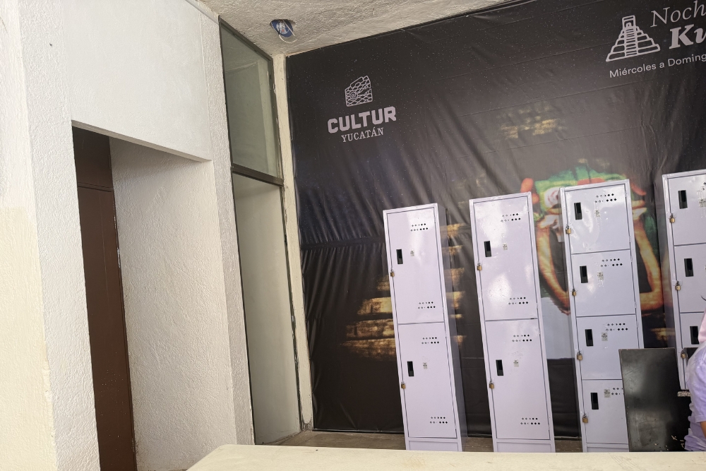 Luggage store lockers Chichén Itzá