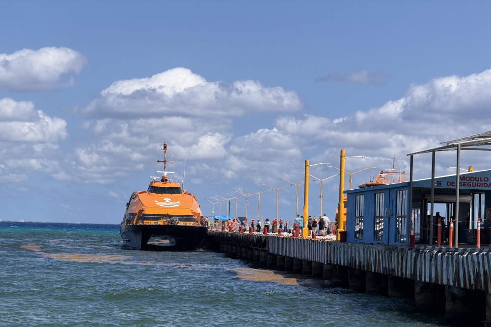 Playa del Carmen port