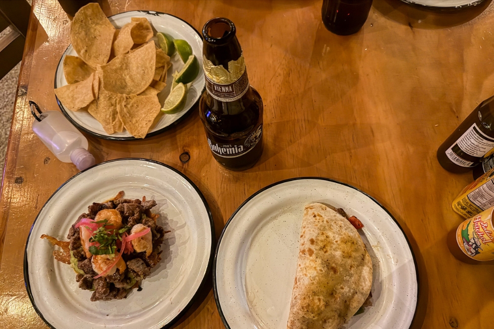 Tacos in Tulum Pueblo