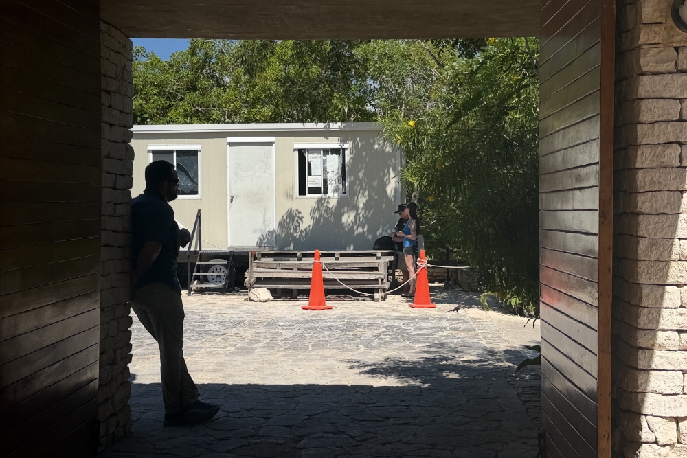 Tulum ruins ticket office