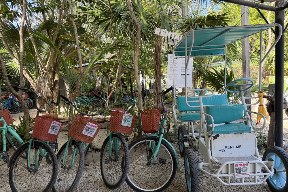 bike rental in Tulum