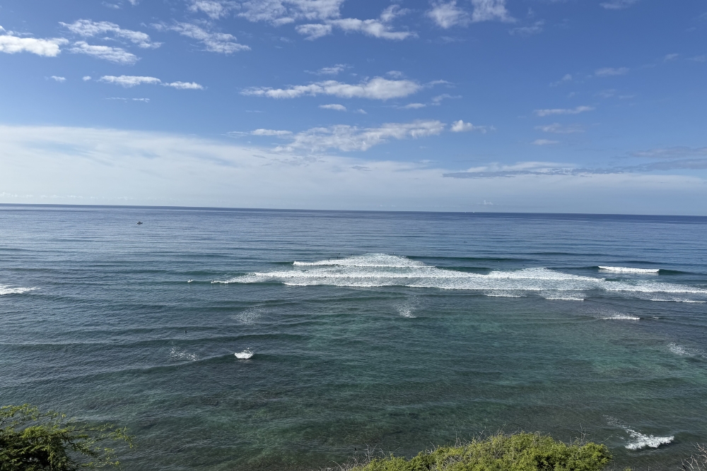 Diamond Head road vista point
