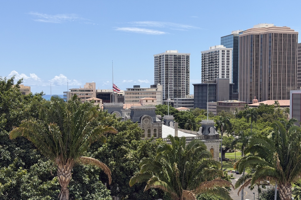 Honolulu downtown Hawaii