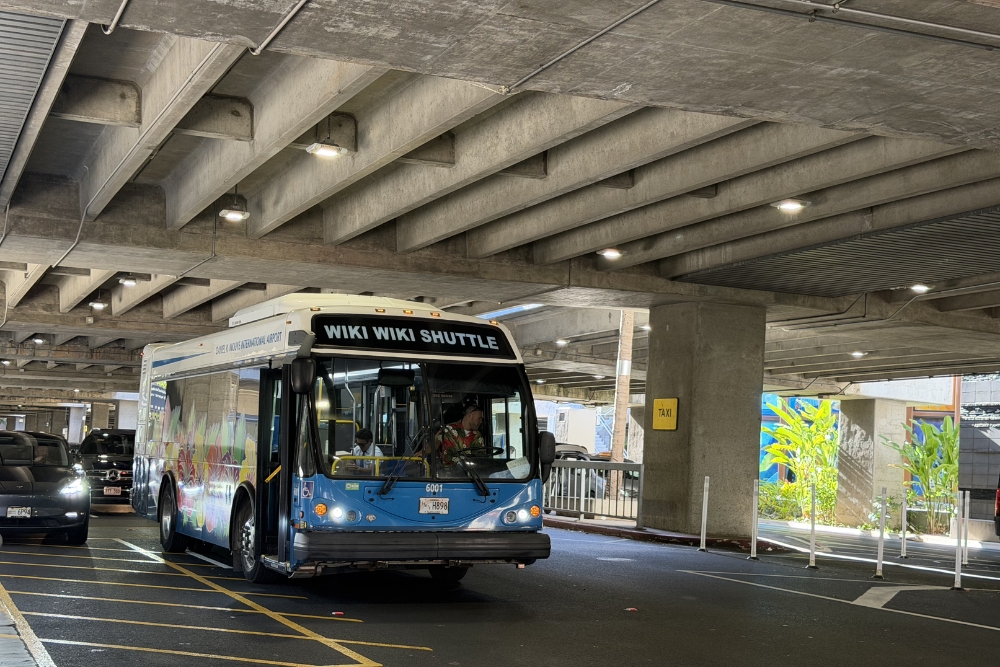 Wiki Wiki Honolulu airport shuttle