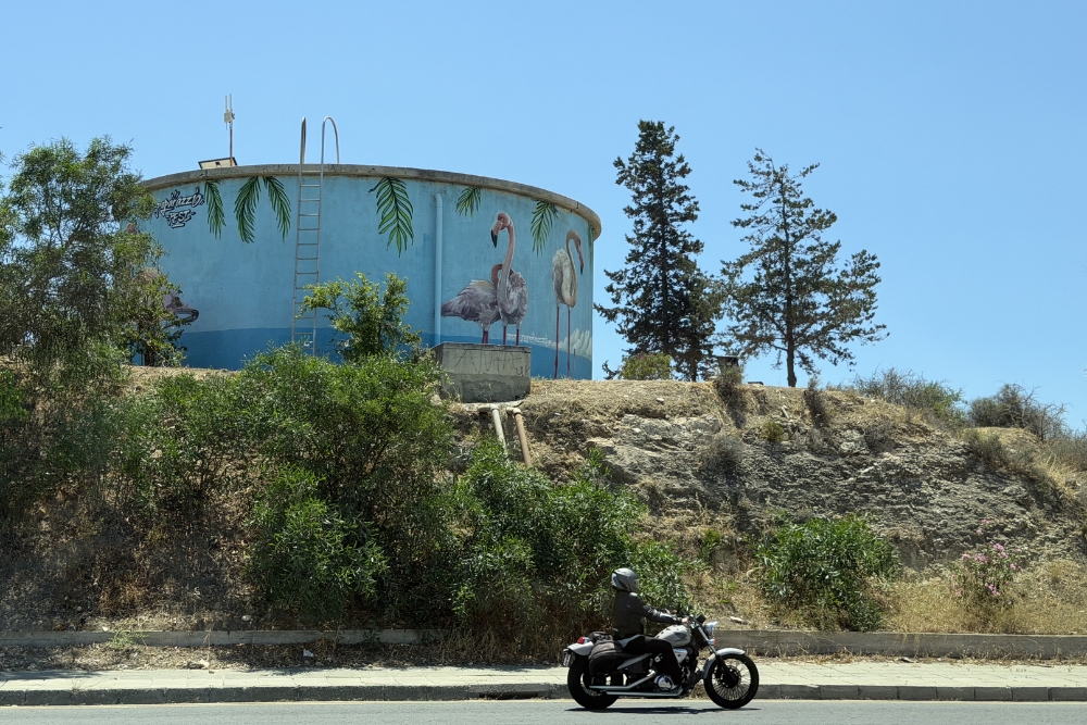 near Salt lake Larnaca, Cyprus near Salt lake Larnaca Cyprus