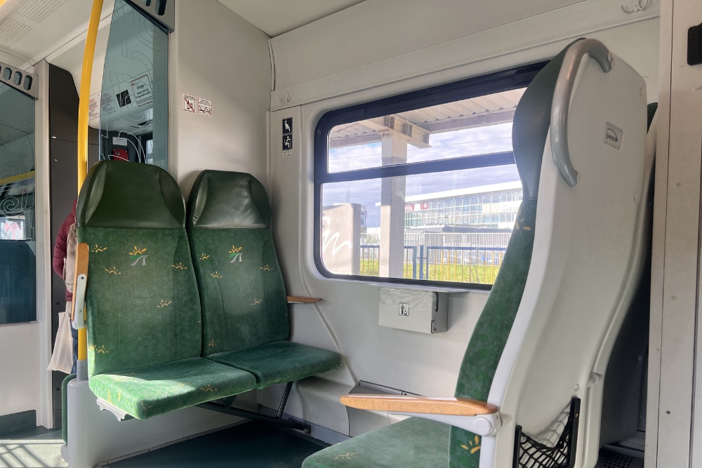 regular train from central station to Warsaw Chopin Airport